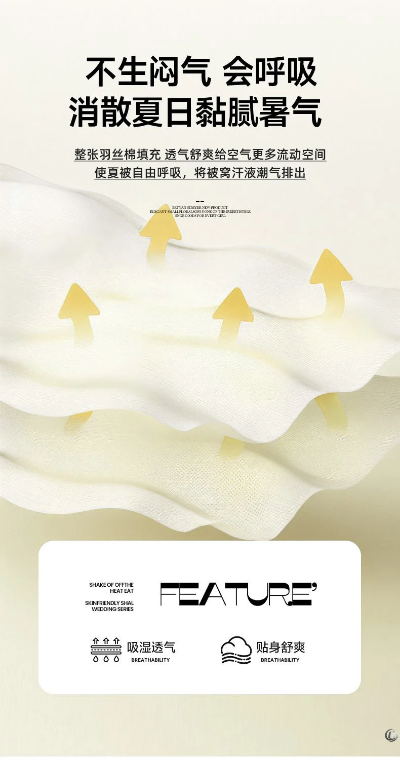 Summer New Tulip Embroidered Summer Quilt Household Solid Color Air Conditioner Quilt, No Pillowcase