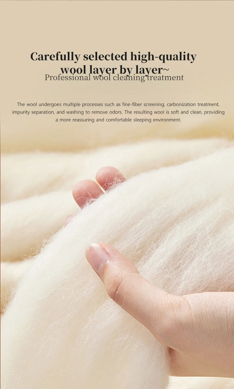 New Embroidered Wool Quilt, Thickened and Warm Thick Quilt, Universal Quilt Core for All Seasons at Home
